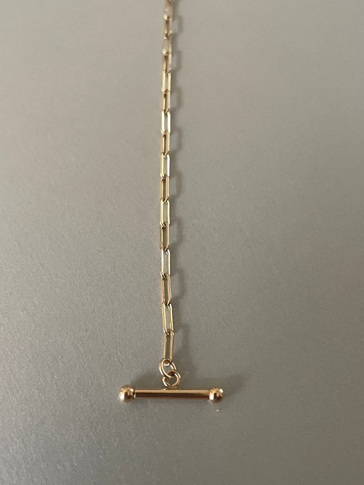Ketting paperclip/bar