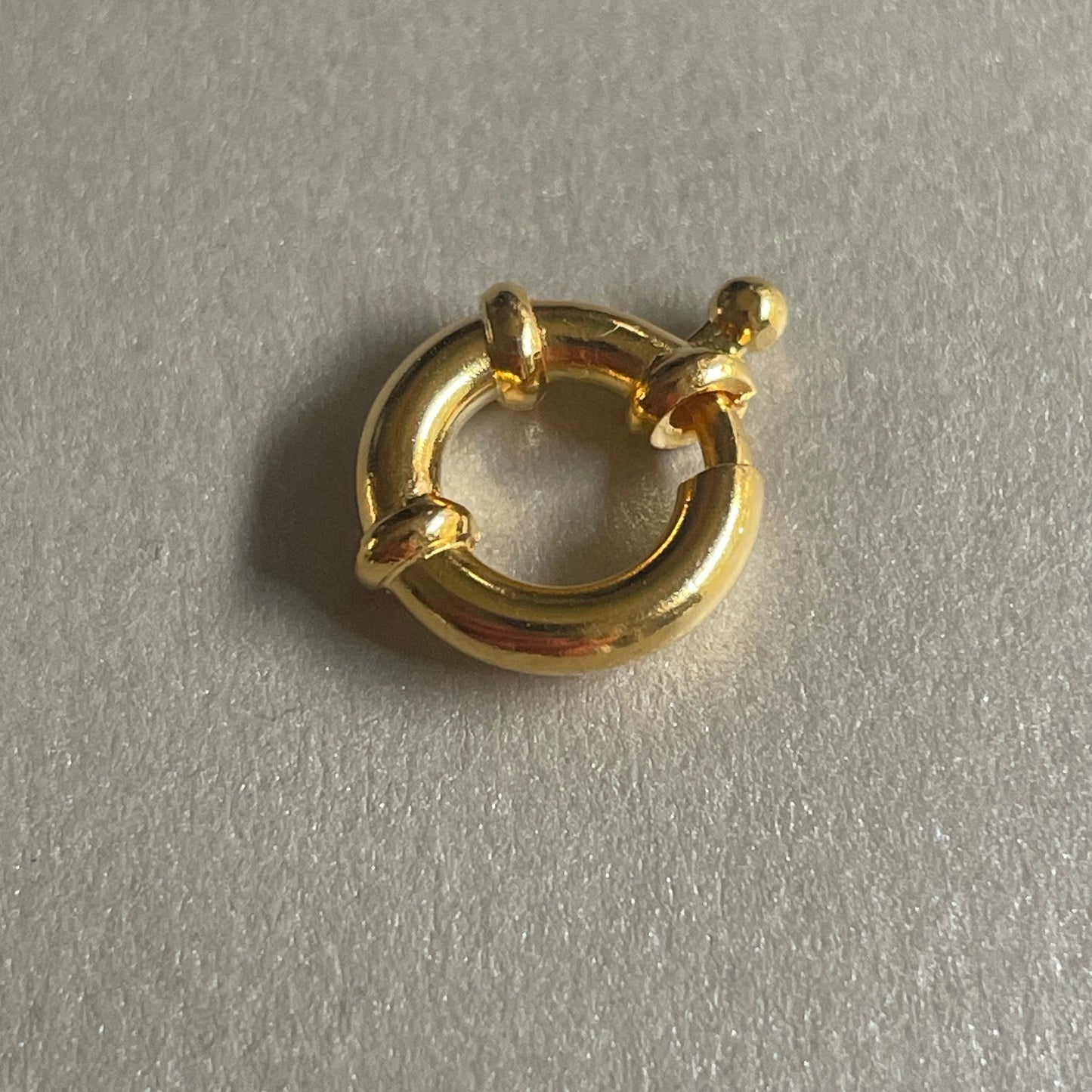 Boei connector (925 sterling zilver/ gold plated)