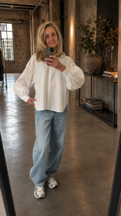 Blouse pofmouw oversized