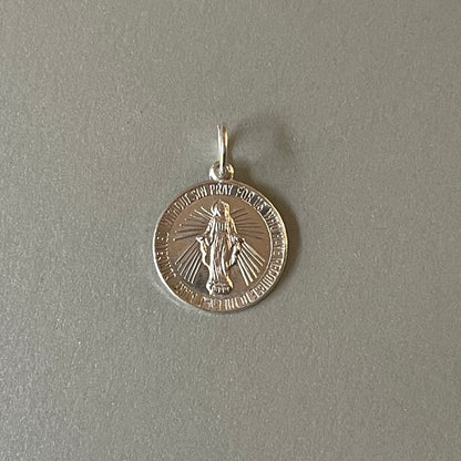Hanger Maria Gold Filled of 925 sterling zilver
