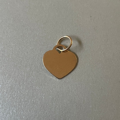 Hanger hartje gold filled of 925 sterling zilver