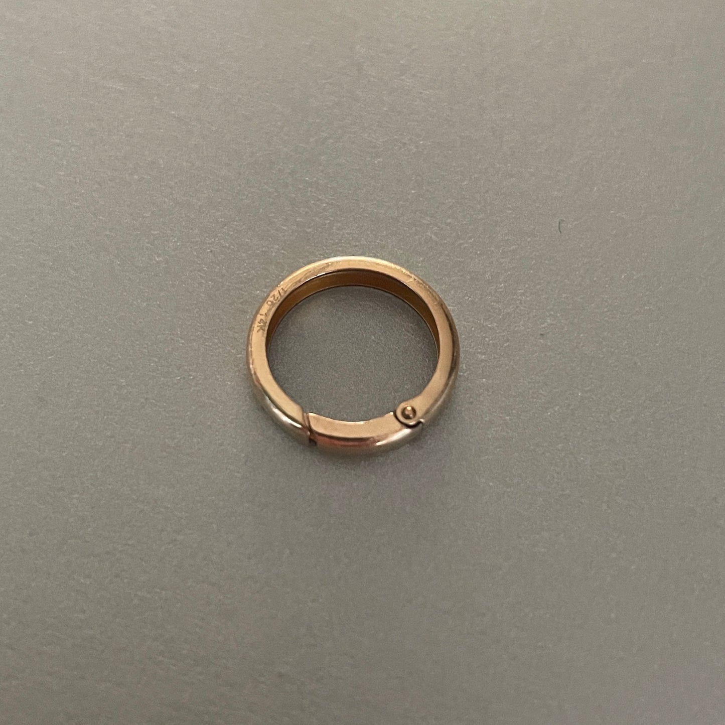 Ronde connector gold filled of 925 sterling zilver