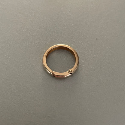 Ronde connector gold filled of 925 sterling zilver