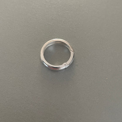 Ronde connector gold filled of 925 sterling zilver