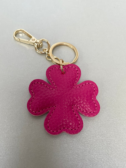 Key/bag pendant four-leaf clover