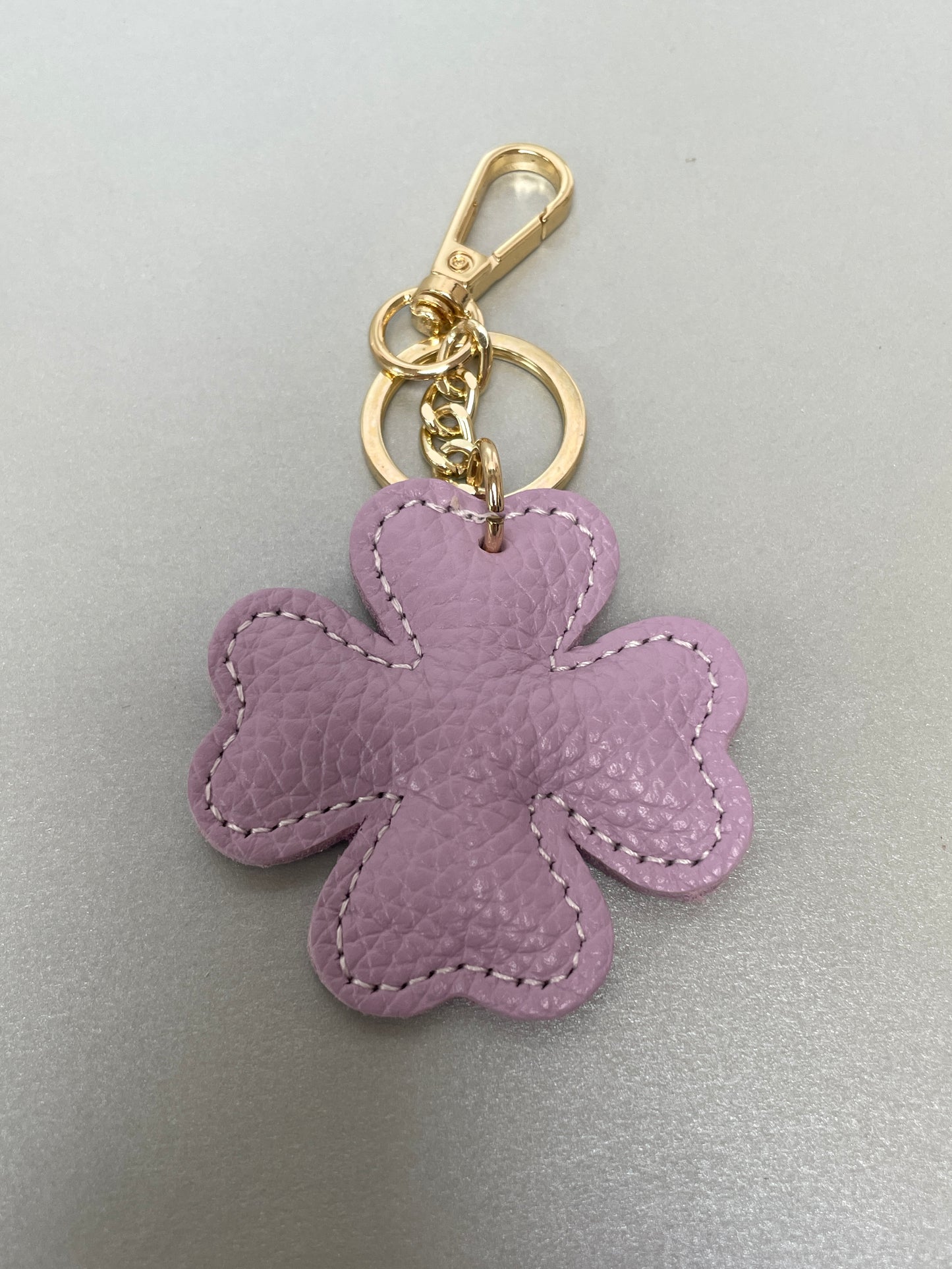 Key/bag pendant four-leaf clover