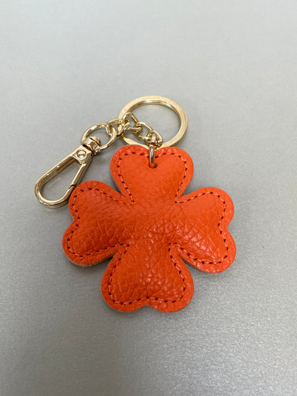 Key/bag pendant four-leaf clover