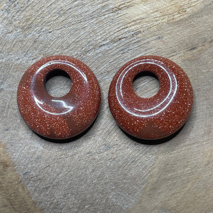 Hanger donut edelsteen