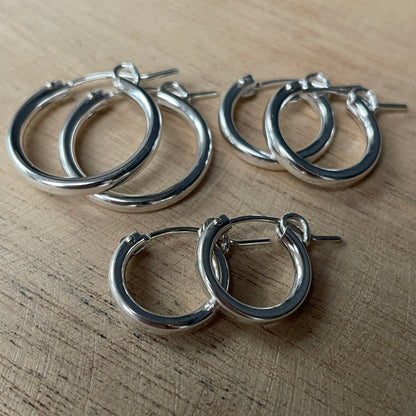 Oorringen 925 sterling zilver