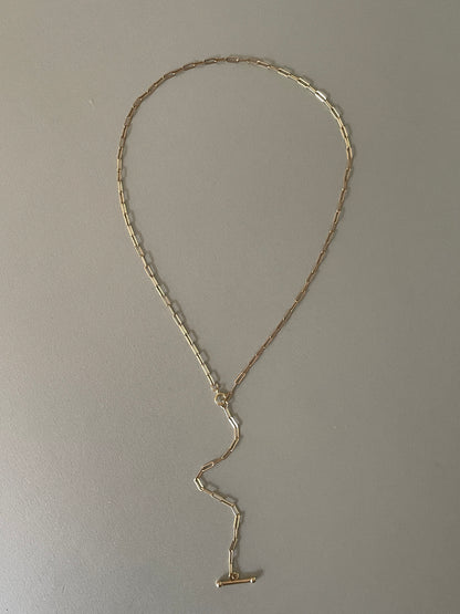Ketting paperclip/bar