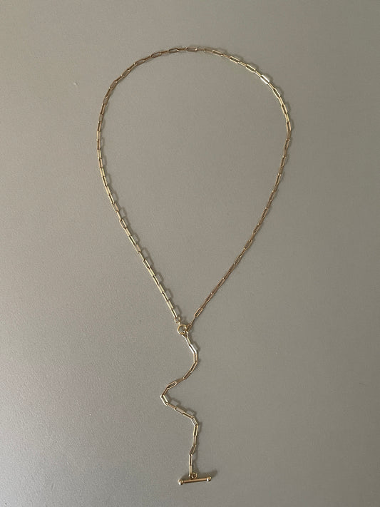 Ketting paperclip/bar