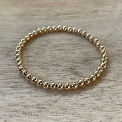 Armband Palline 3 of 4mm Gold Filled