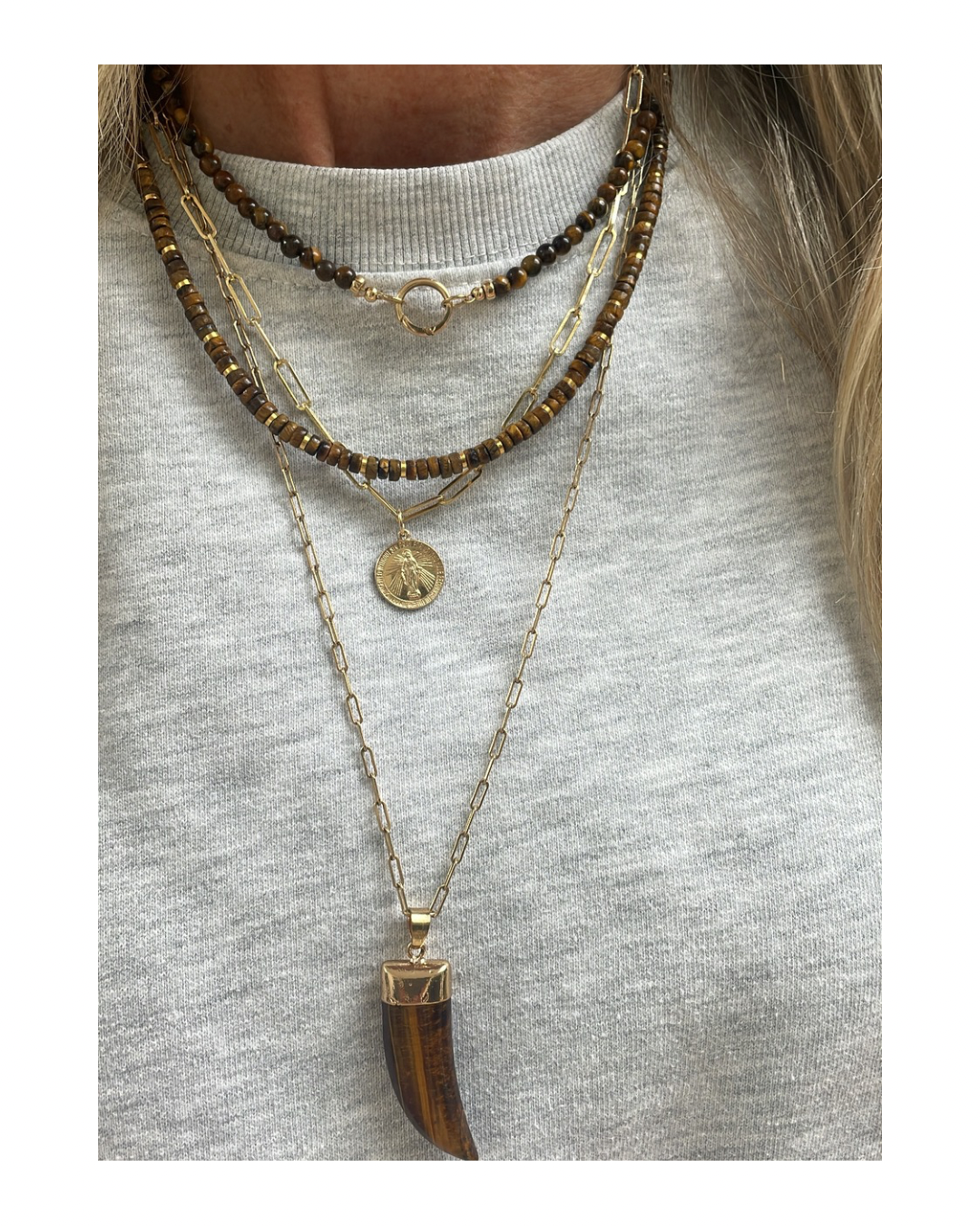 Paperclip chain mini (gold filled & 925 sterling zilver)